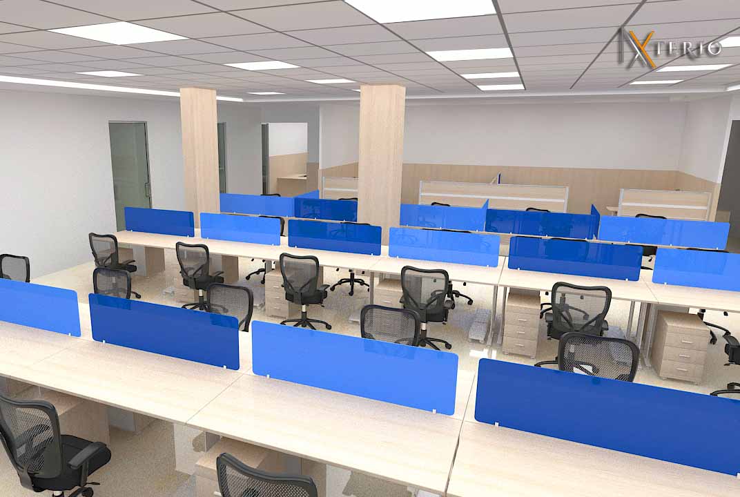 Bajaj Allianz office interior by NXterio